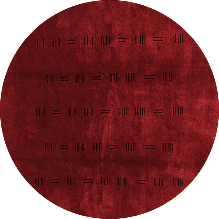 Abstract Red Modern Rug, abs3591red