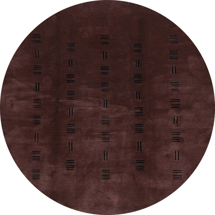 Round Machine Washable Abstract Light Blue Modern Rug, wshabs3591lblu