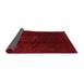 Abstract Red Modern Area Rugs