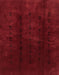 Abstract Red Modern Rug, abs3591