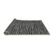 Sideview of Abstract Gray Modern Rug, abs3592gry