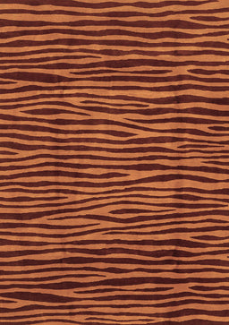 Abstract Brown Modern Rug, abs3592brn