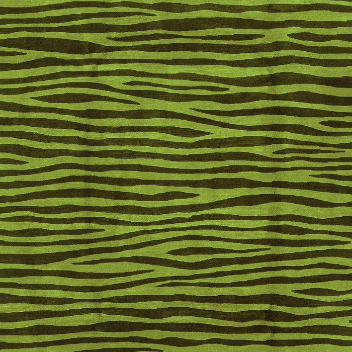 Machine Washable Abstract Green Modern Area Rugs, wshabs3592grn