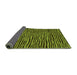 Sideview of Abstract Green Modern Rug, abs3592grn