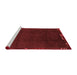 Modern Red Washable Rugs