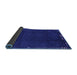 Sideview of Abstract Blue Modern Rug, abs3593blu