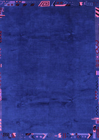 Abstract Purple Modern Rug, abs3593pur