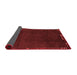 Abstract Red Modern Area Rugs