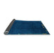 Sideview of Abstract Light Blue Modern Rug, abs3593lblu