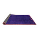 Sideview of Abstract Pink Modern Rug, abs3593pnk