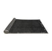 Sideview of Abstract Gray Modern Rug, abs3593gry