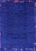 Machine Washable Abstract Purple Modern Area Rugs, wshabs3593pur