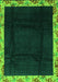 Oriental Green Asian Inspired Rug, abs3594grn