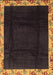 Machine Washable Oriental Brown Asian Inspired Rug, wshabs3594brn