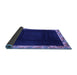 Sideview of Oriental Blue Asian Inspired Rug, abs3594blu