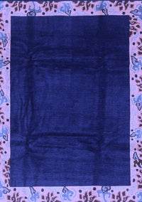 Oriental Blue Asian Inspired Rug, abs3594blu