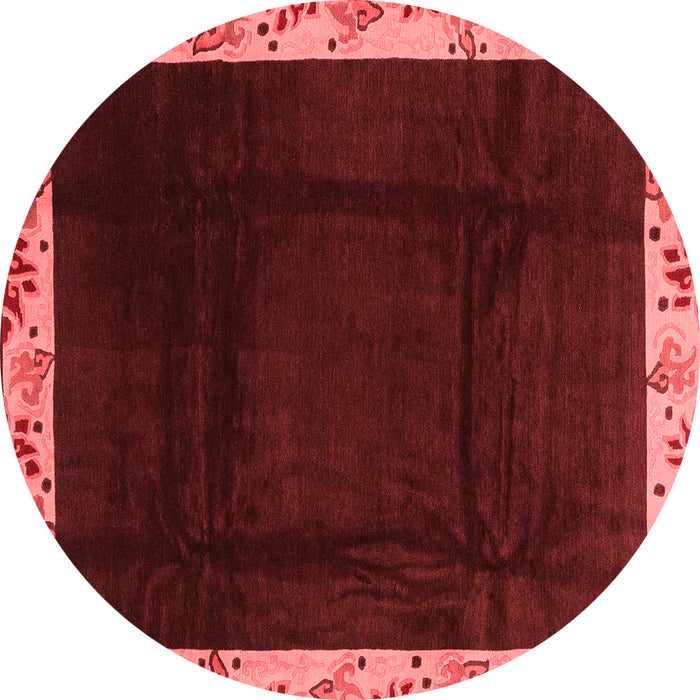 Machine Washable Oriental Red Asian Inspired Rug, wshabs3594red
