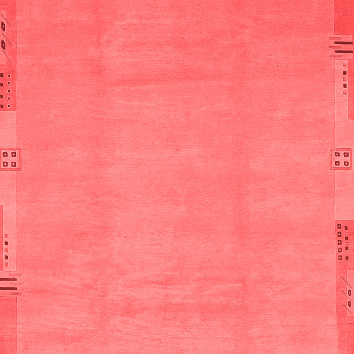 Abstract Red Modern Area Rugs