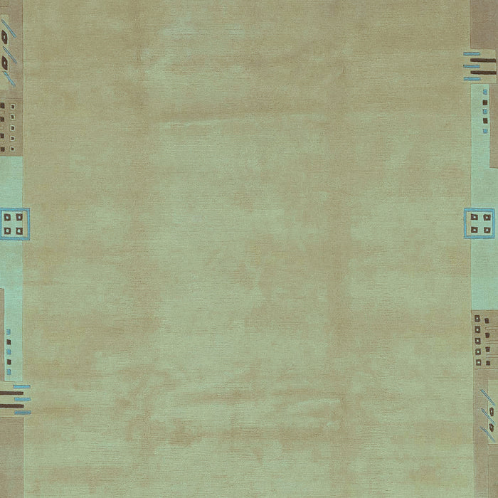 Machine Washable Abstract Light Blue Modern Rug, wshabs3595lblu