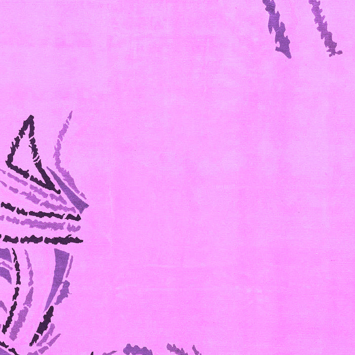 Machine Washable Solid Purple Modern Area Rugs, wshabs3596pur