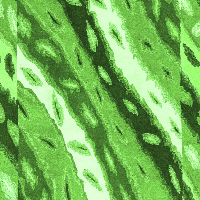 Animal Green Modern Rug, abs3597grn