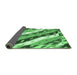 Sideview of Animal Emerald Green Modern Rug, abs3597emgrn