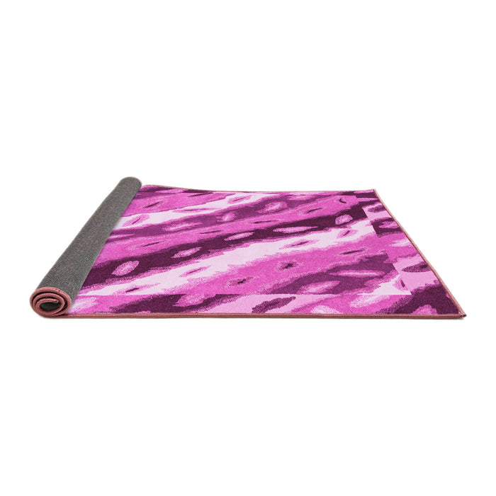 Sideview of Animal Pink Modern Rug, abs3597pnk