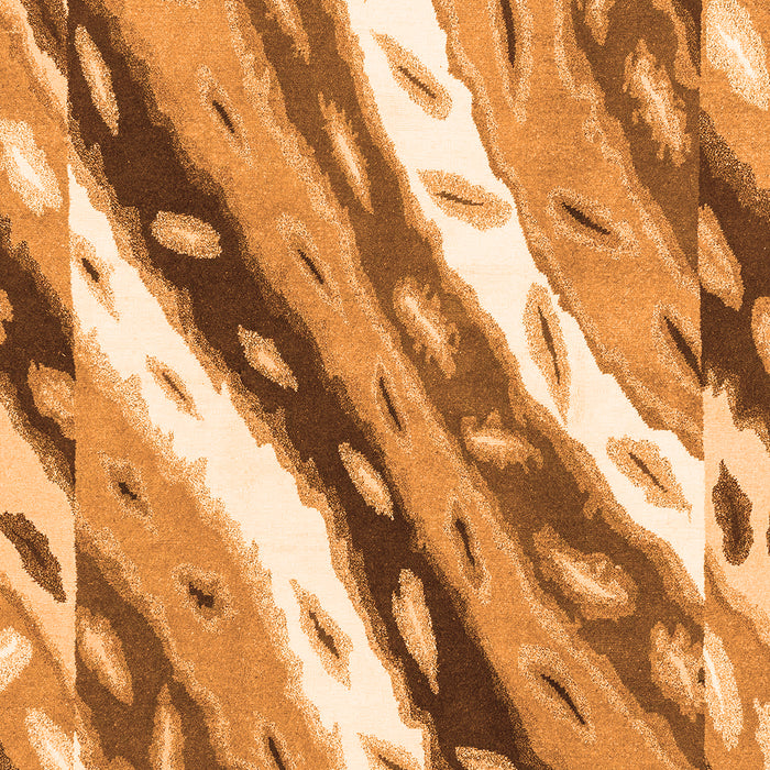 Animal Orange Modern Rug, abs3597org