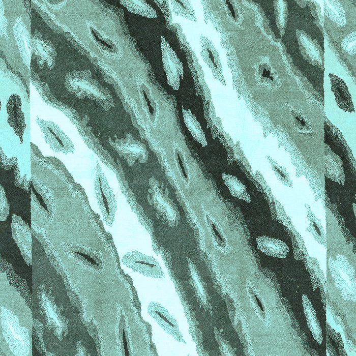 Machine Washable Animal Light Blue Modern Rug, wshabs3598lblu