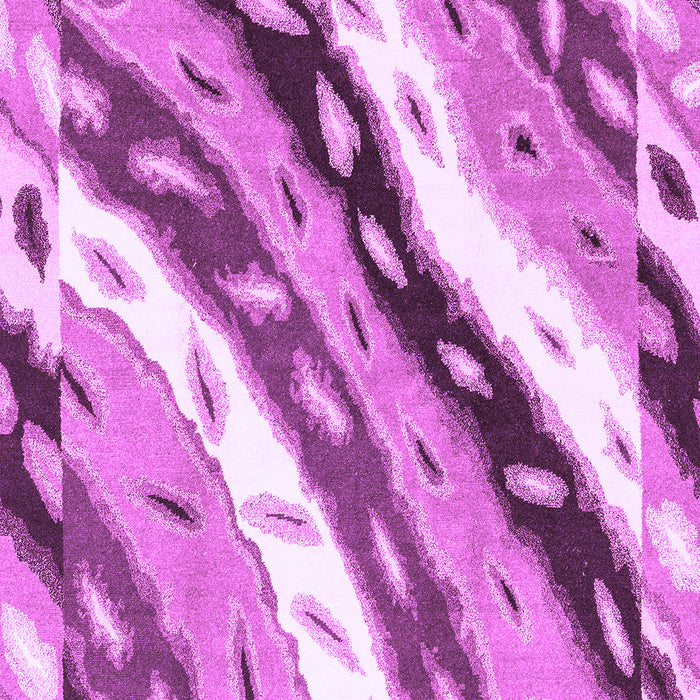 Machine Washable Animal Purple Modern Area Rugs, wshabs3598pur