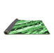 Sideview of Animal Emerald Green Modern Rug, abs3598emgrn