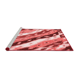 Modern Red Washable Rugs