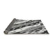 Sideview of Animal Gray Modern Rug, abs3598gry