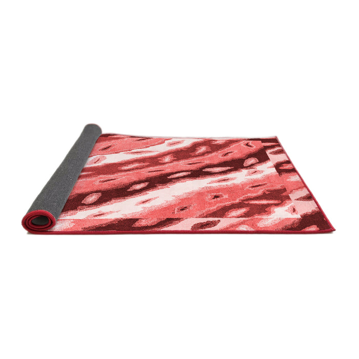 Animal Red Modern Area Rugs