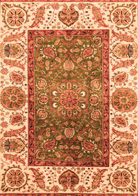 Oriental Orange Traditional Rug, abs3599org