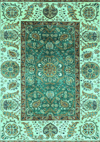 Oriental Turquoise Traditional Rug, abs3599turq