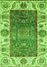 Oriental Green Traditional Rug, abs3599grn