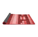 Abstract Red Modern Area Rugs