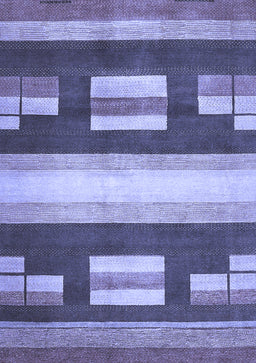 Abstract Blue Modern Rug, abs359blu