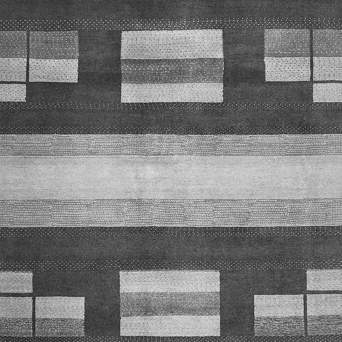 Abstract Gray Modern Rug, abs359gry