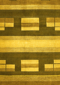 Abstract Yellow Modern Rug, abs359yw