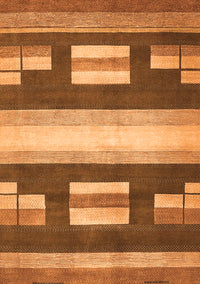 Abstract Orange Modern Rug, abs359org