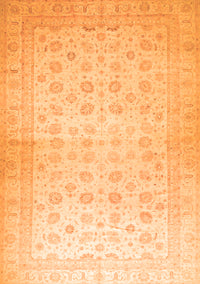 Oriental Orange Traditional Rug, abs35org