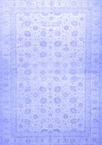 Oriental Blue Traditional Rug, abs35blu