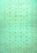 Oriental Turquoise Traditional Rug, abs35turq