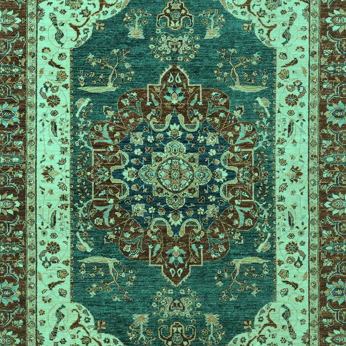Abstract Turquoise Modern Rug, abs3600turq