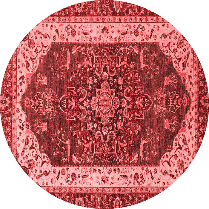 Machine Washable Abstract Red Modern Rug, wshabs3600red