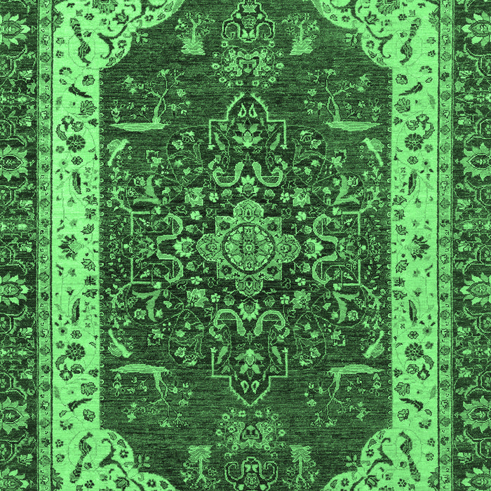 Machine Washable Abstract Emerald Green Modern Area Rugs, wshabs3600emgrn