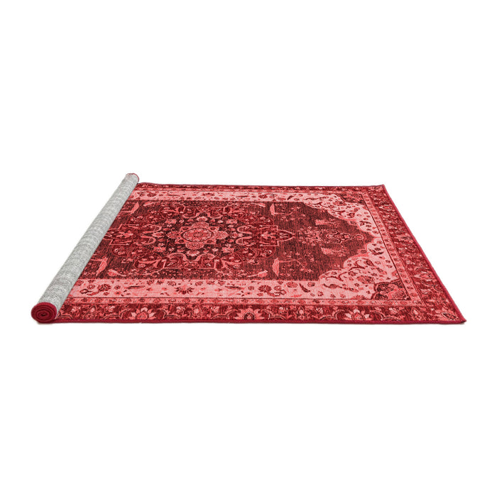 Modern Red Washable Rugs