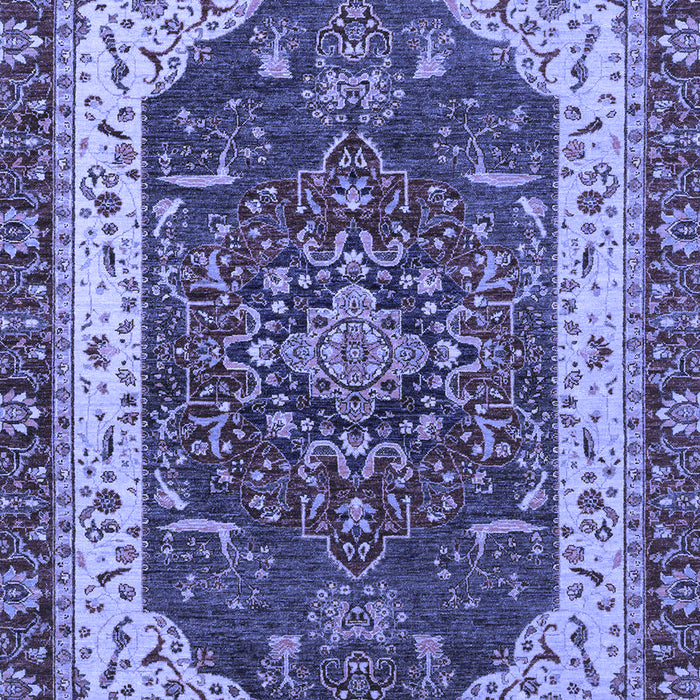 Abstract Blue Modern Rug, abs3600blu